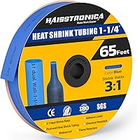 Vista 35 de haisstronica Tubo termorretráctil 3:1, relación de encogimiento, tubo termorretráctil de grado marino forrado con adhesivo para el hogar, automoción