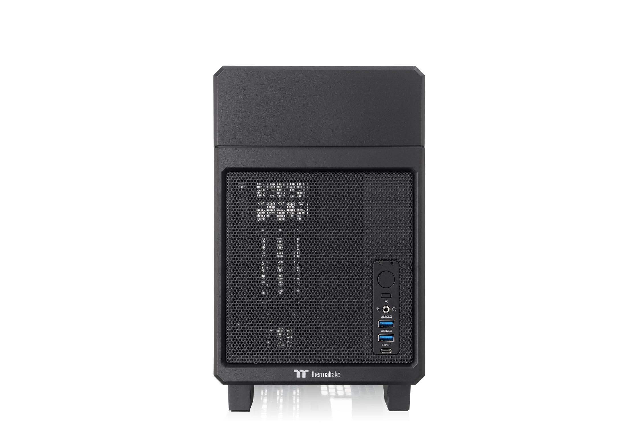 Thermaltake CA 1R3 00S1WN 00 The Tower 100 Mini PC chassis,Black