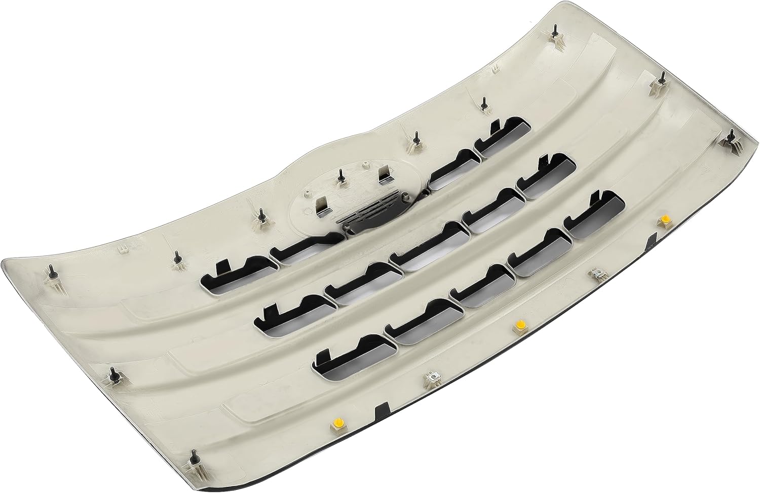 HECASA Front Bumper Grille Compatible with 2011-2018 Hino 238 258 268 338 Horizontal Billet Main Grill Painted Black