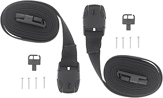 Hot Tub Spa Cover Secure Straps W/ Pinch Release & Keys