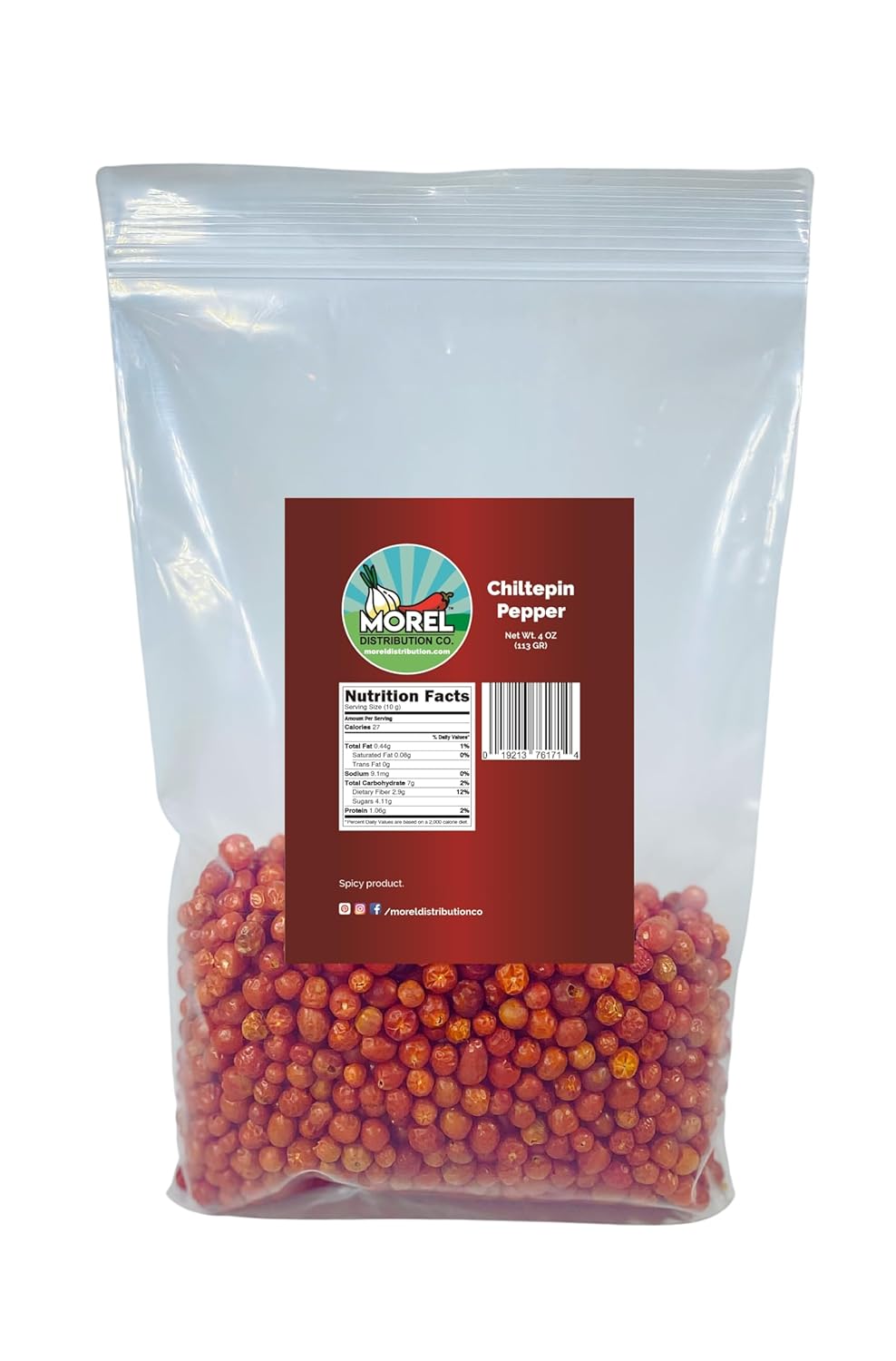 Dried Chiltepin Peppers (Chili Tepin) // Weights: 0.5 OZ, 1 OZ, 2 OZ, 4 OZ, 6 OZ, 8 OZ AND 12 OZ! (4 OZ)