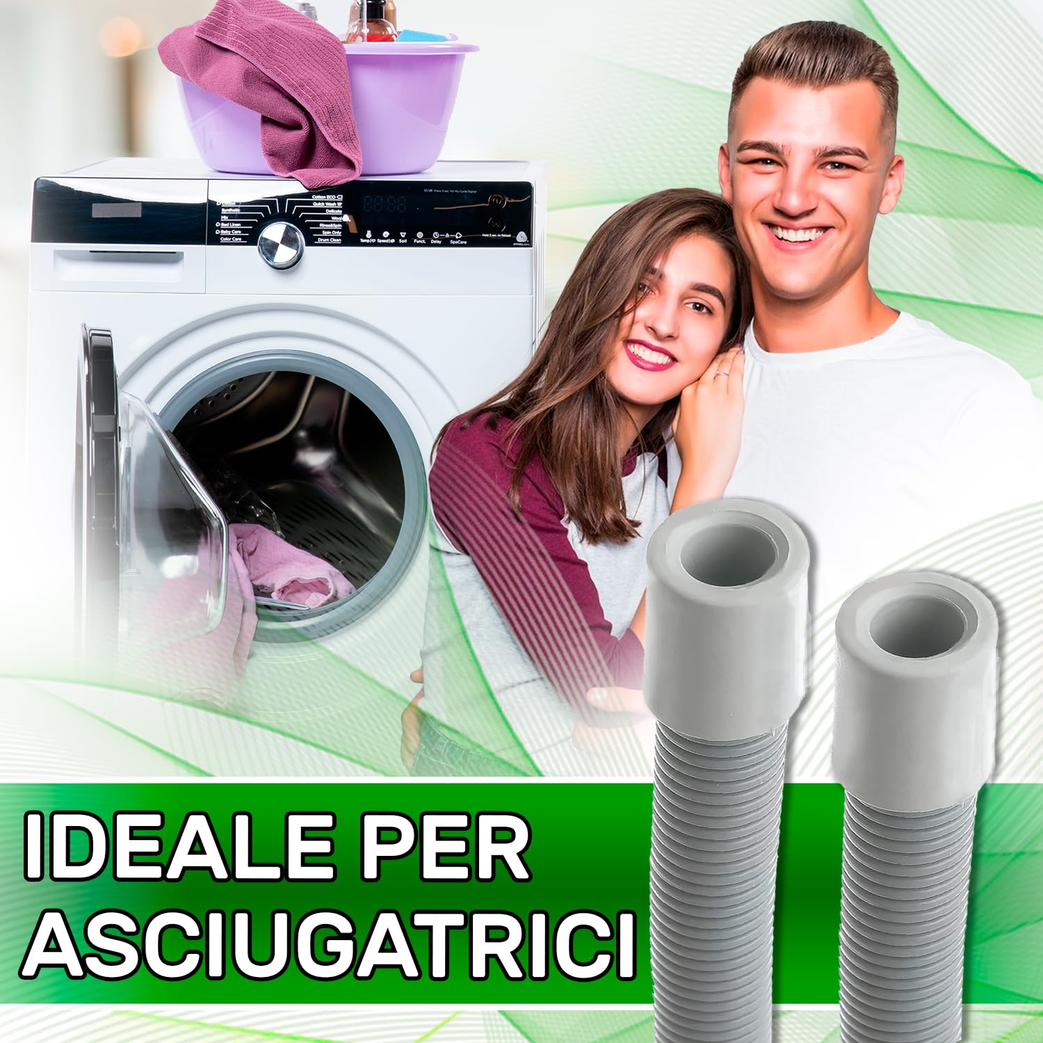 SUPERIORE EXTRA LUNGO Caramelle Asciugatrice Tubo Ventilazione 25m 167650564394 - Foto 4