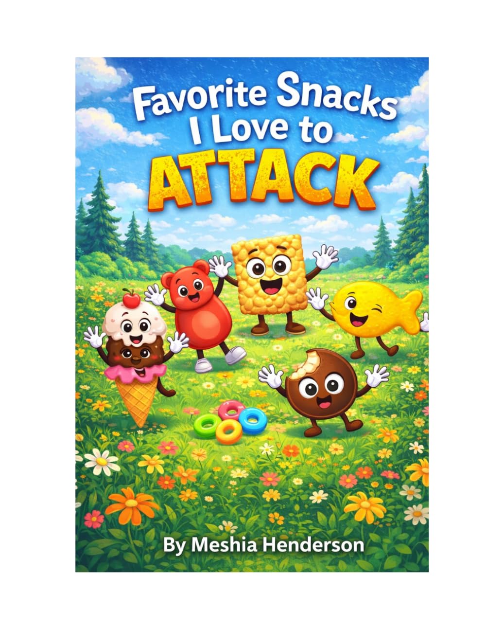 Favorite Snacks I Love to Attack: A Fun Rhyming Adventure About Tasty Snacks for Kids