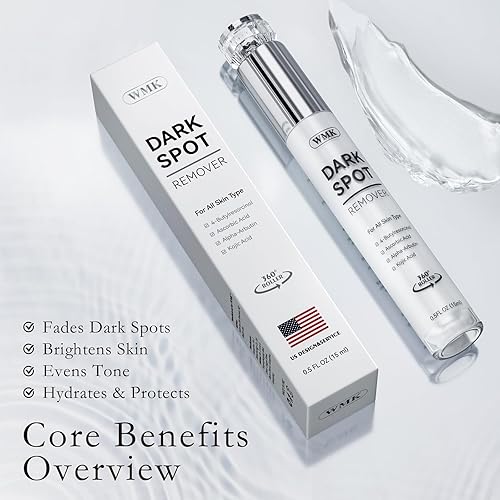 Miniatura 2 de WMK Eliminador de manchas oscuras para cara, suero corrector de manchas oscuras para manchas solares, manchas de la edad, manchas marrones,