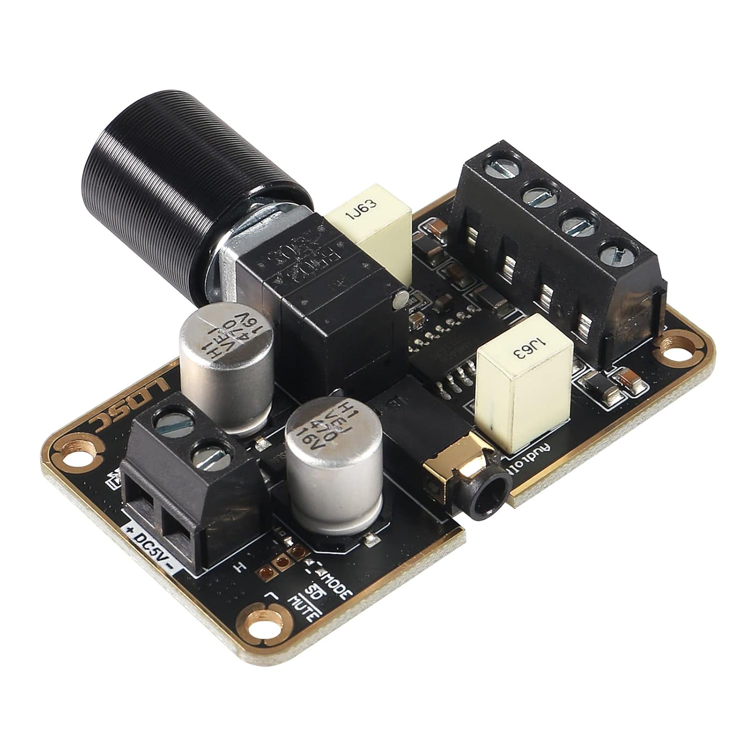 Buy Pam8406 Audio Amplifier Board, MELIFE Mini DC 5V Amplifier Board 5w