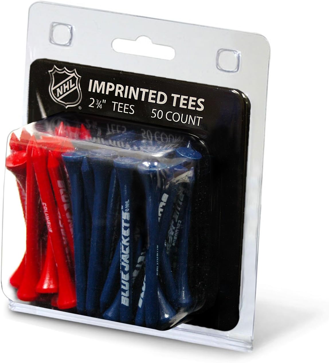 Team Golf NHL New York Islanders Pack of 50 Golf Tees 2-3/4" Golf Tees, 50 Pack, Regulation Size, Multi Team Colors