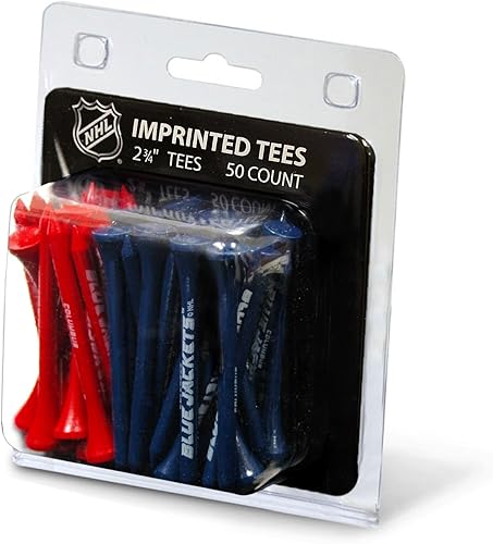 Vista 14 de Team Golf NHL - Camisetas de golf de 2-3/4 pulgadas, paquete de 50, tamaño reglamentario, colores de varios equipos