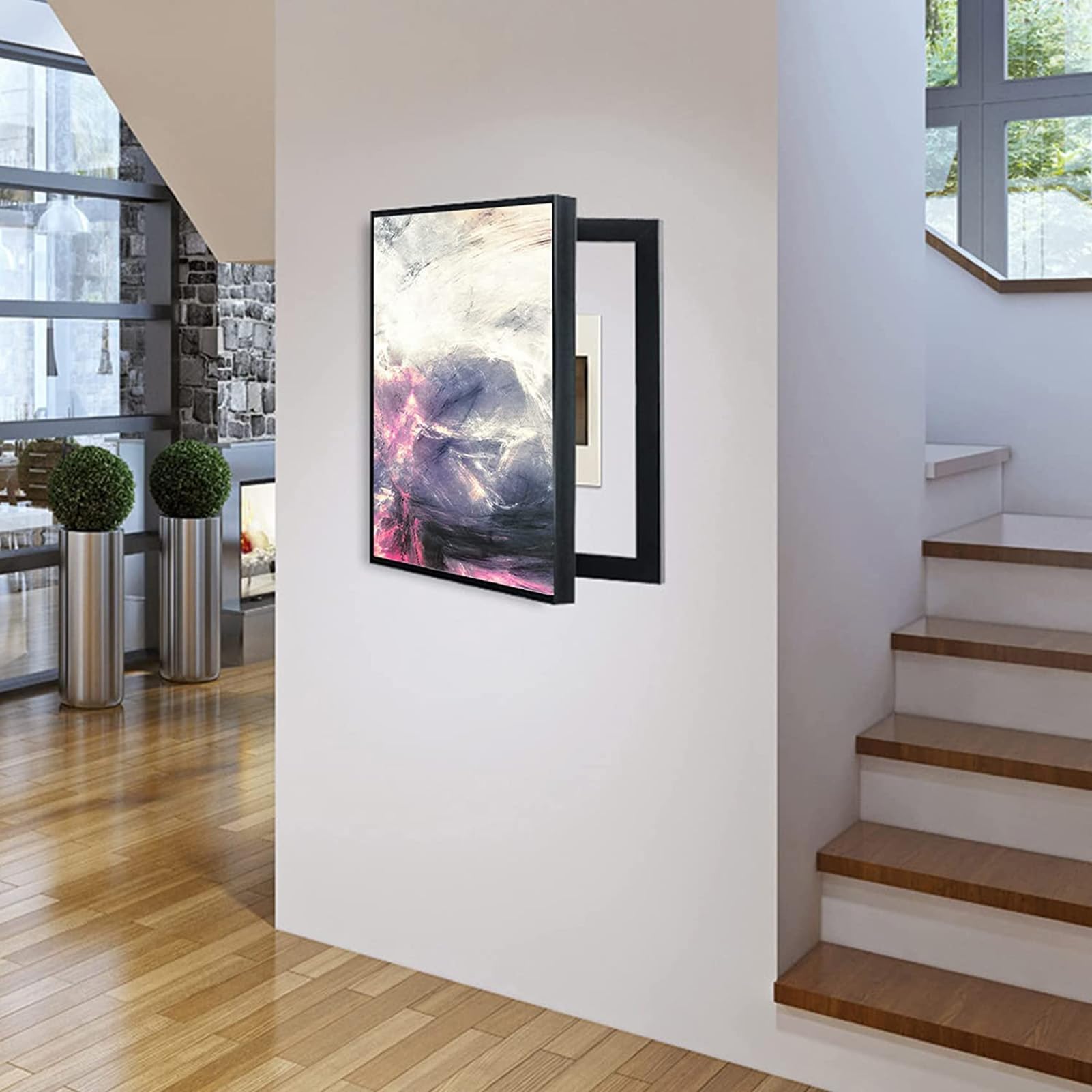 copertura del quadro elettrico, Scatola di copertura del contatore nella decorazione del pannello elettrico domestico Copertura del contatore elettrico for interni Copertura decorativa della scatola e