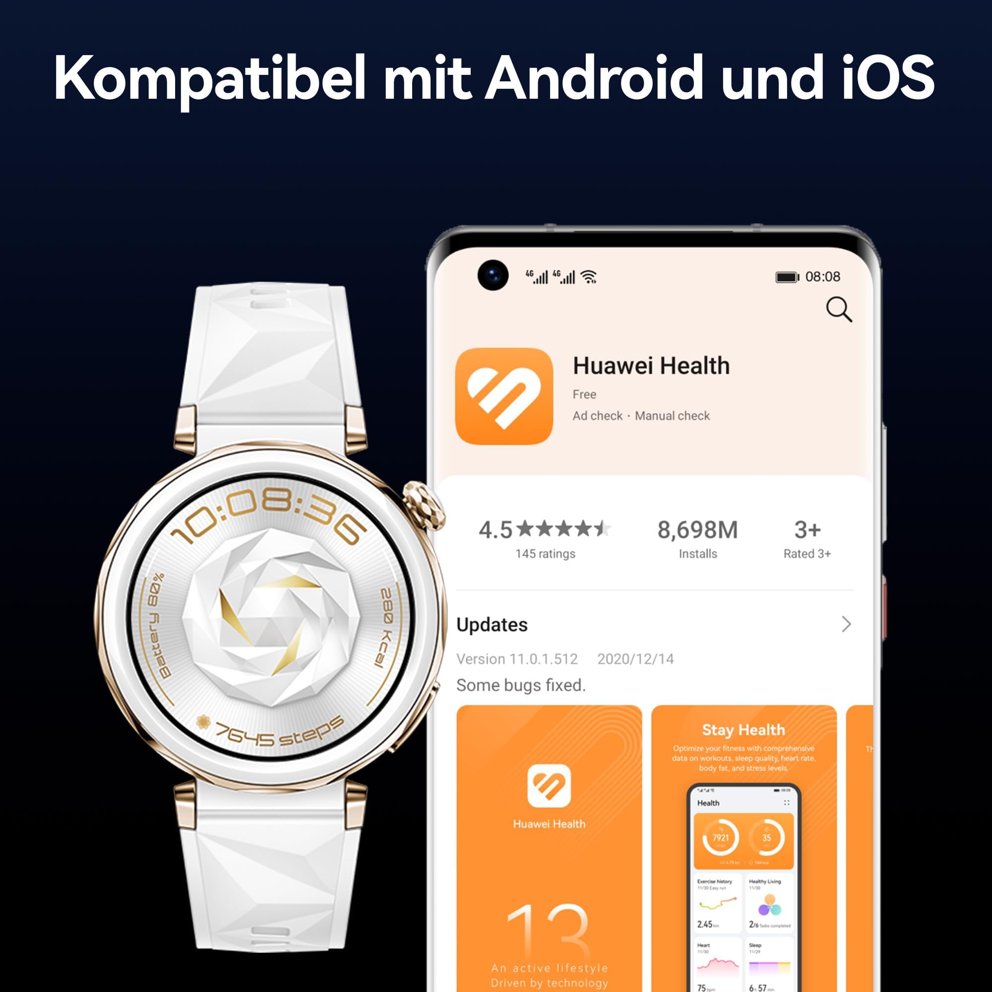 Huawei Watch GT 5 Pro Smartwatch – Bild 9