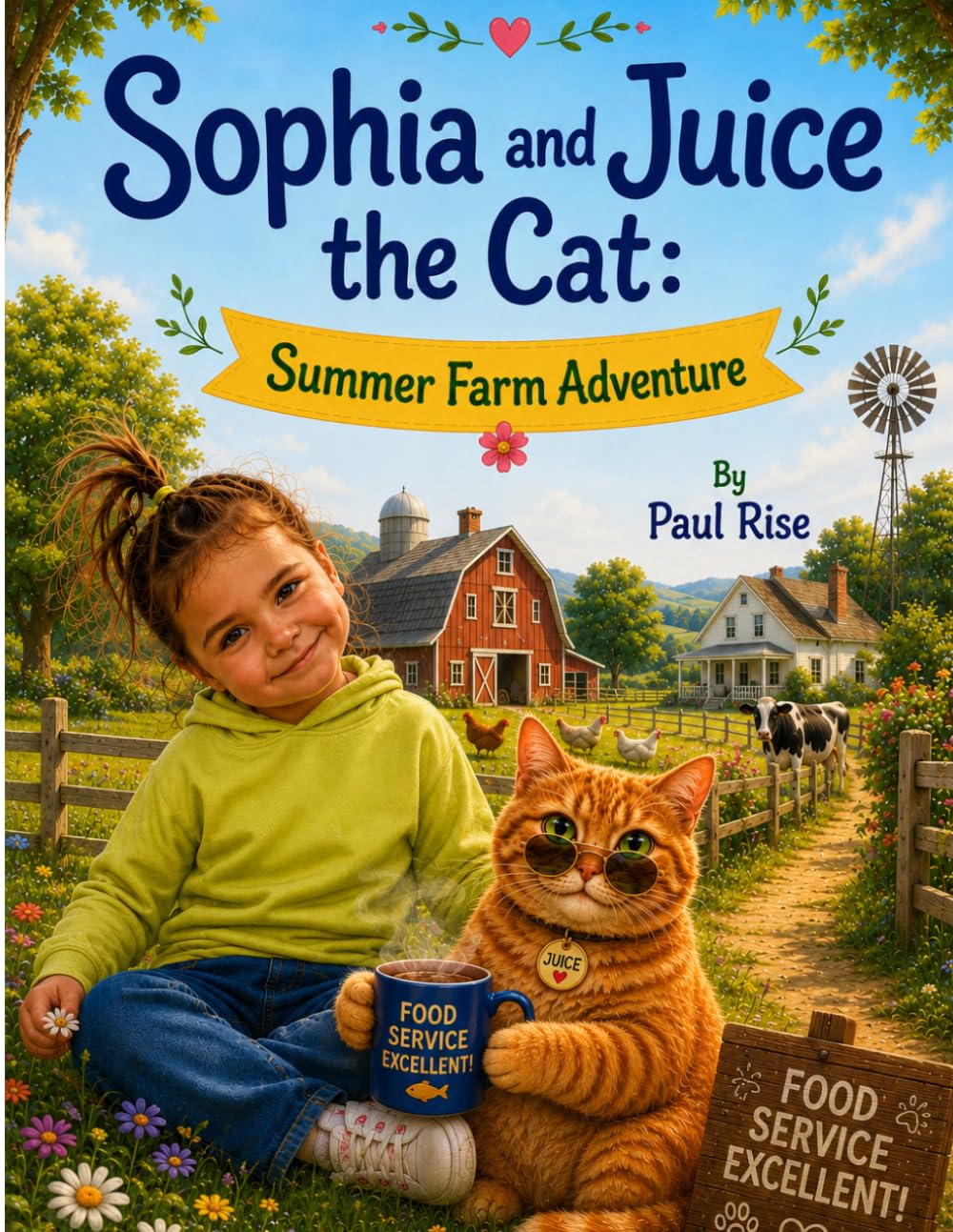 Sophia and Juice the Cat: Summer Farm Adventure