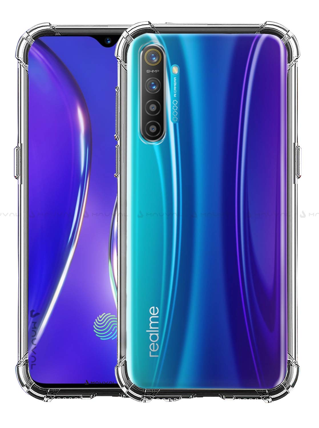 Mauval TPU Realme X2 / Realme Xt Back Cover Case Bumper Air Cushion Corners Protective Flexible Back Case Cover For Realme X2 / Realme Xt - Transparent (B082QLWM3Z) Amazon Price History, Amazon Price Tracker