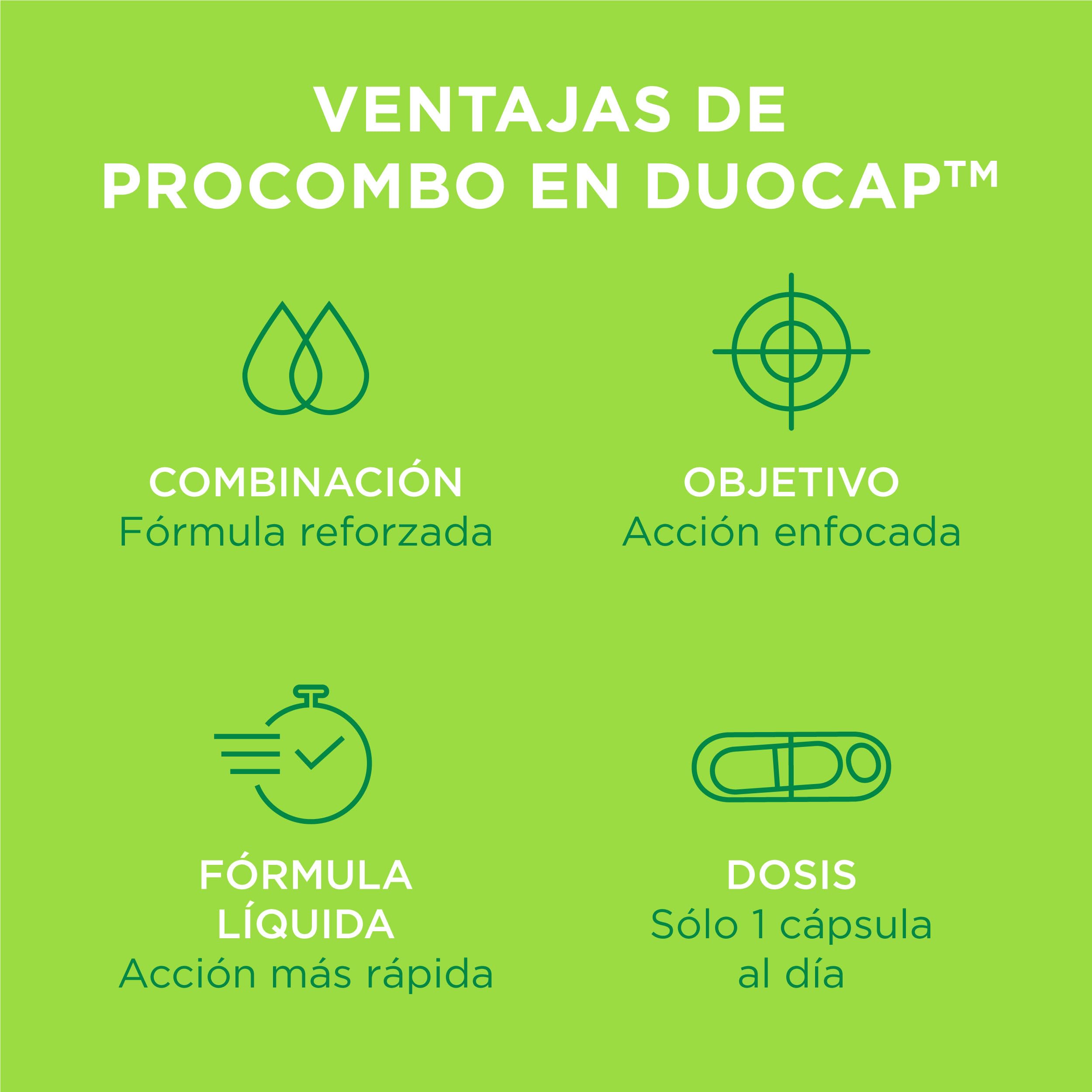 ProCombo Prebiótico y Probiótico para la Salud Intestinal 200 mil millones de UFC, 30 cápsulas (Pack de 3 unidades)