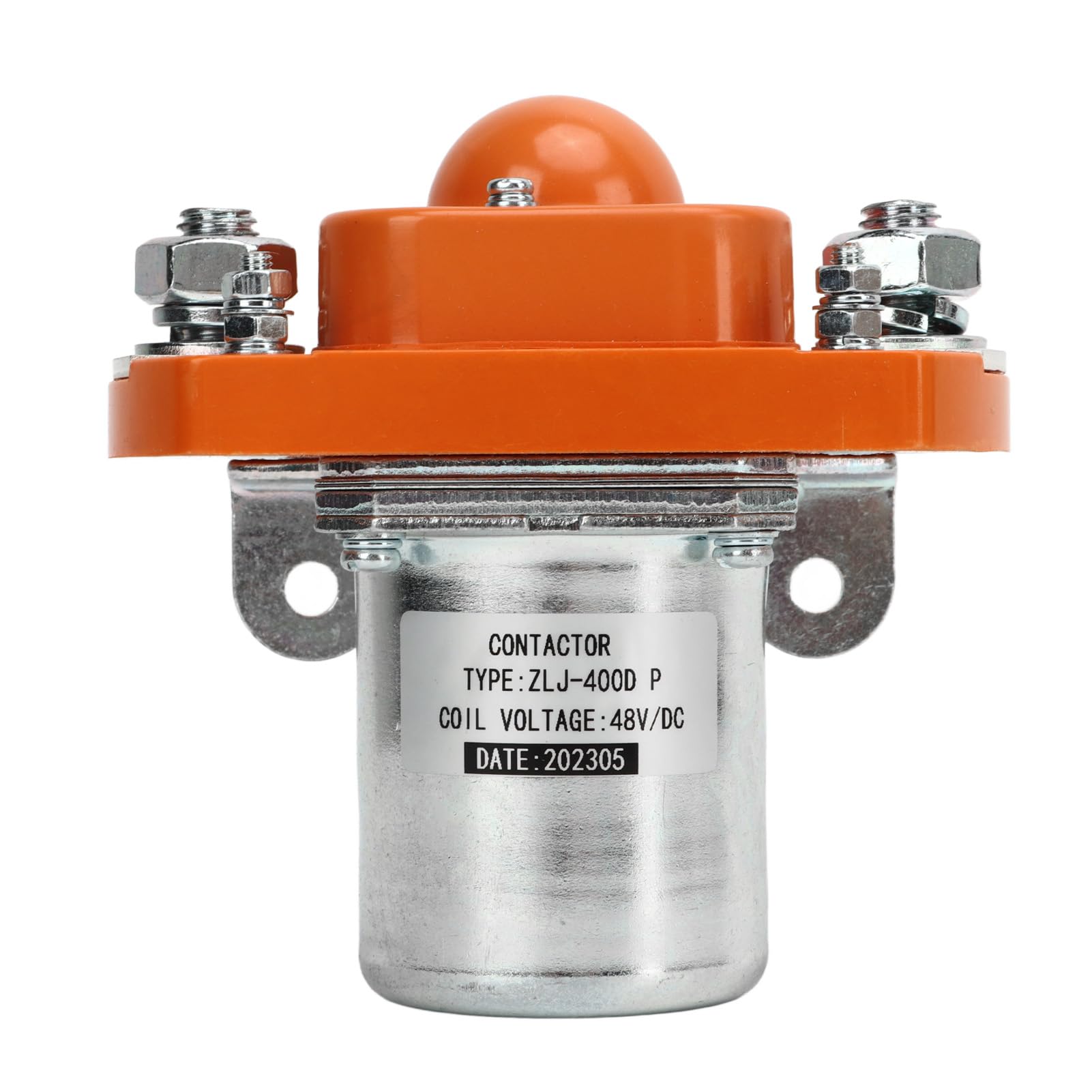 Solenoide Contattore, Solenoide Contattore Principale ZLJ 400D 48V 400A Forte Potenza in Metallo Universale per Carrello da Elettrico T Solenoide Contattore Universale