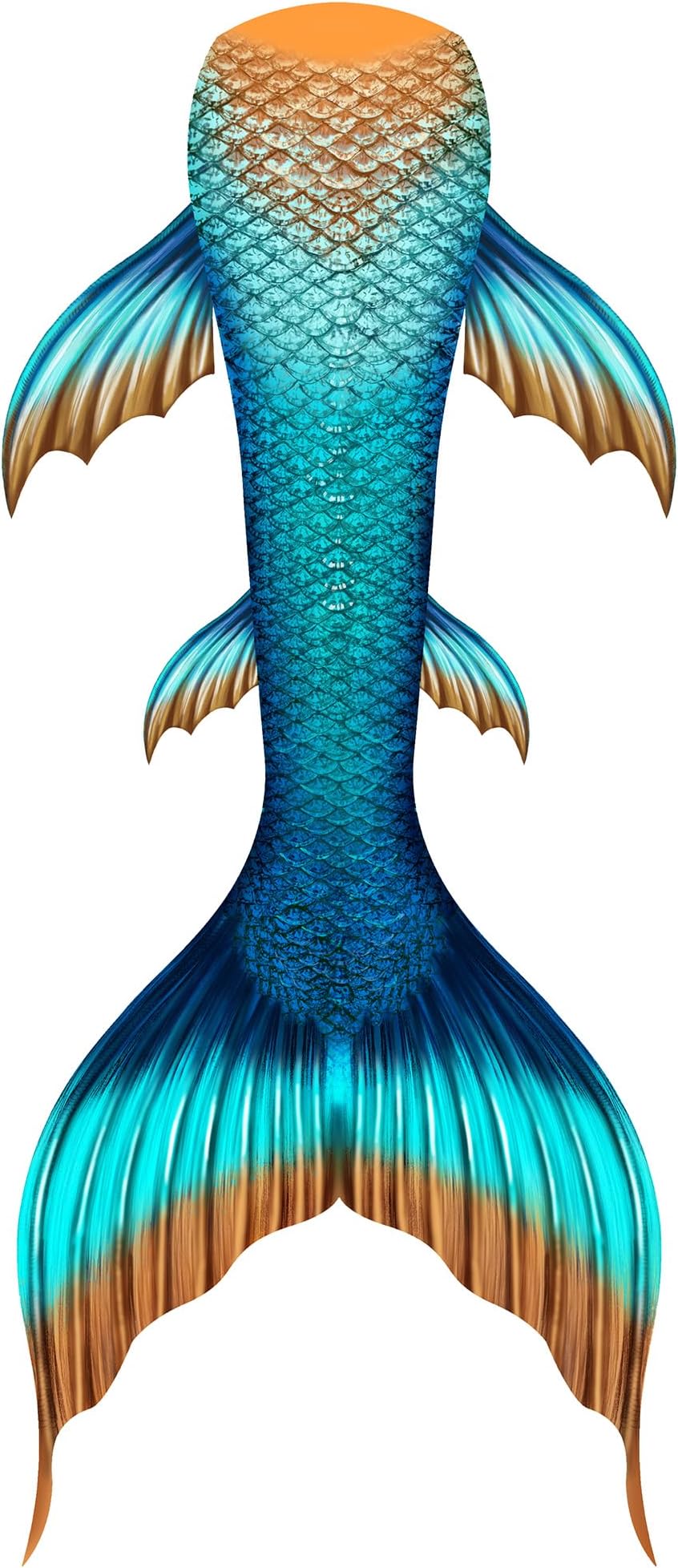 Mermaid Tails for Swimming, Mermaid Swimsuit Costume Set Bathing Suits for Adult & Teen Sizes