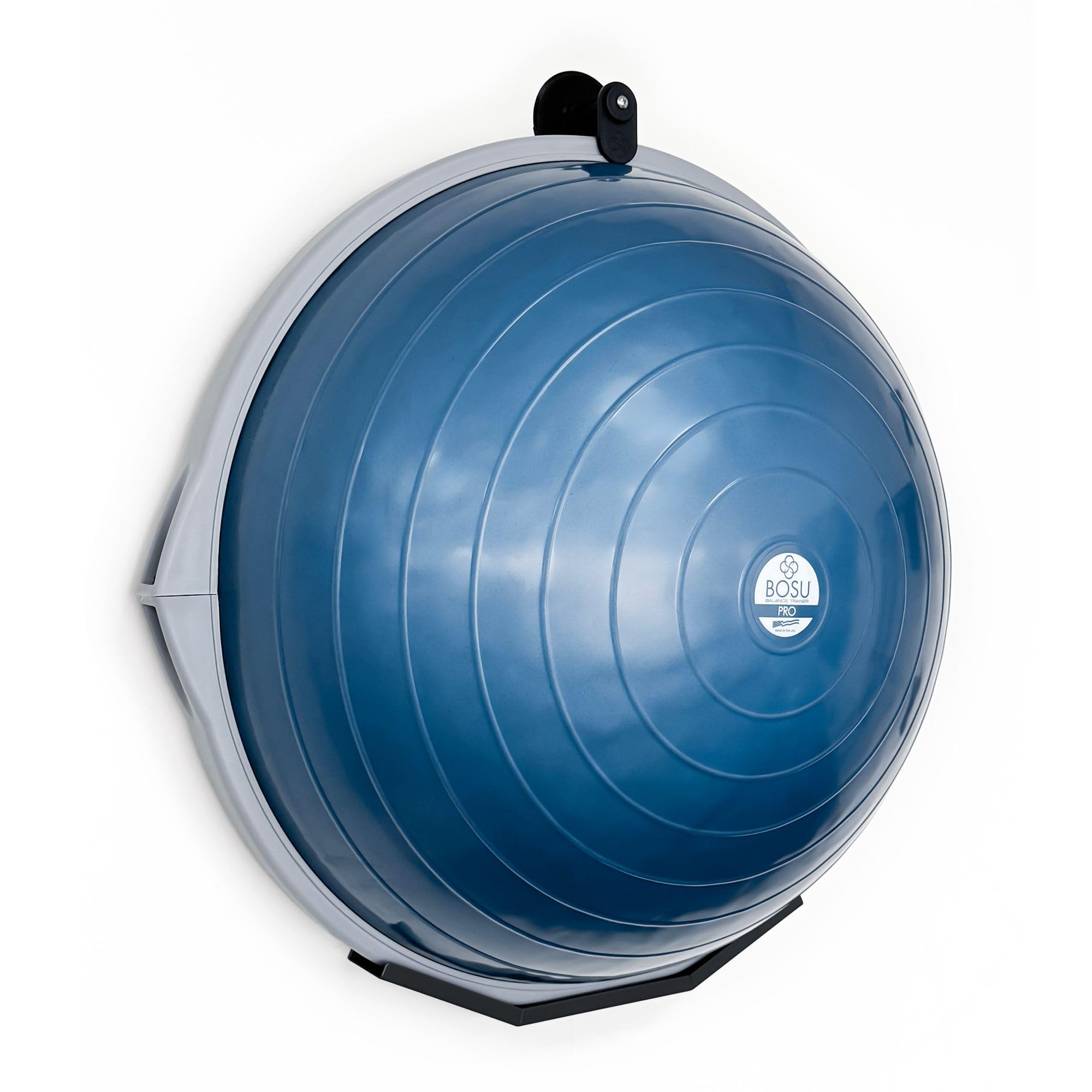 BOSU Single Wall Mount Soporte de Almacenamiento, Unisex, Negro