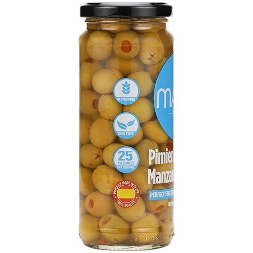 Miniatura 2 de Mario Camacho Foods Manzanilla rellena de pimiento, 7.0 onzas líquidas (el embalaje puede variar)