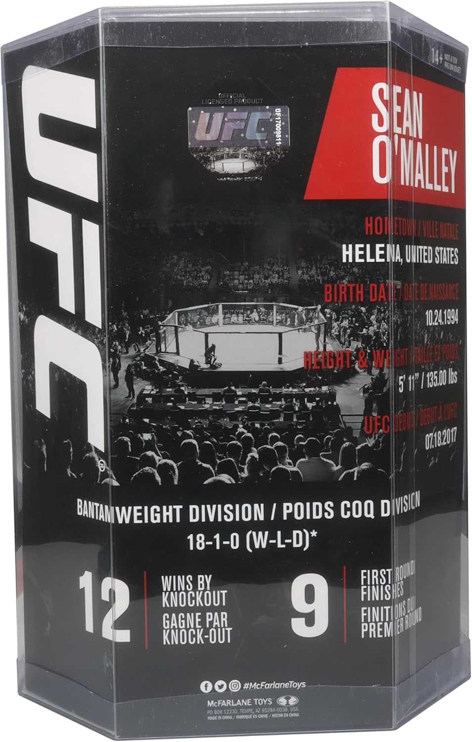 McFarlane Toys - Sean O'Malley UFC 7in Posed Figure McFarlane's SportsPicks