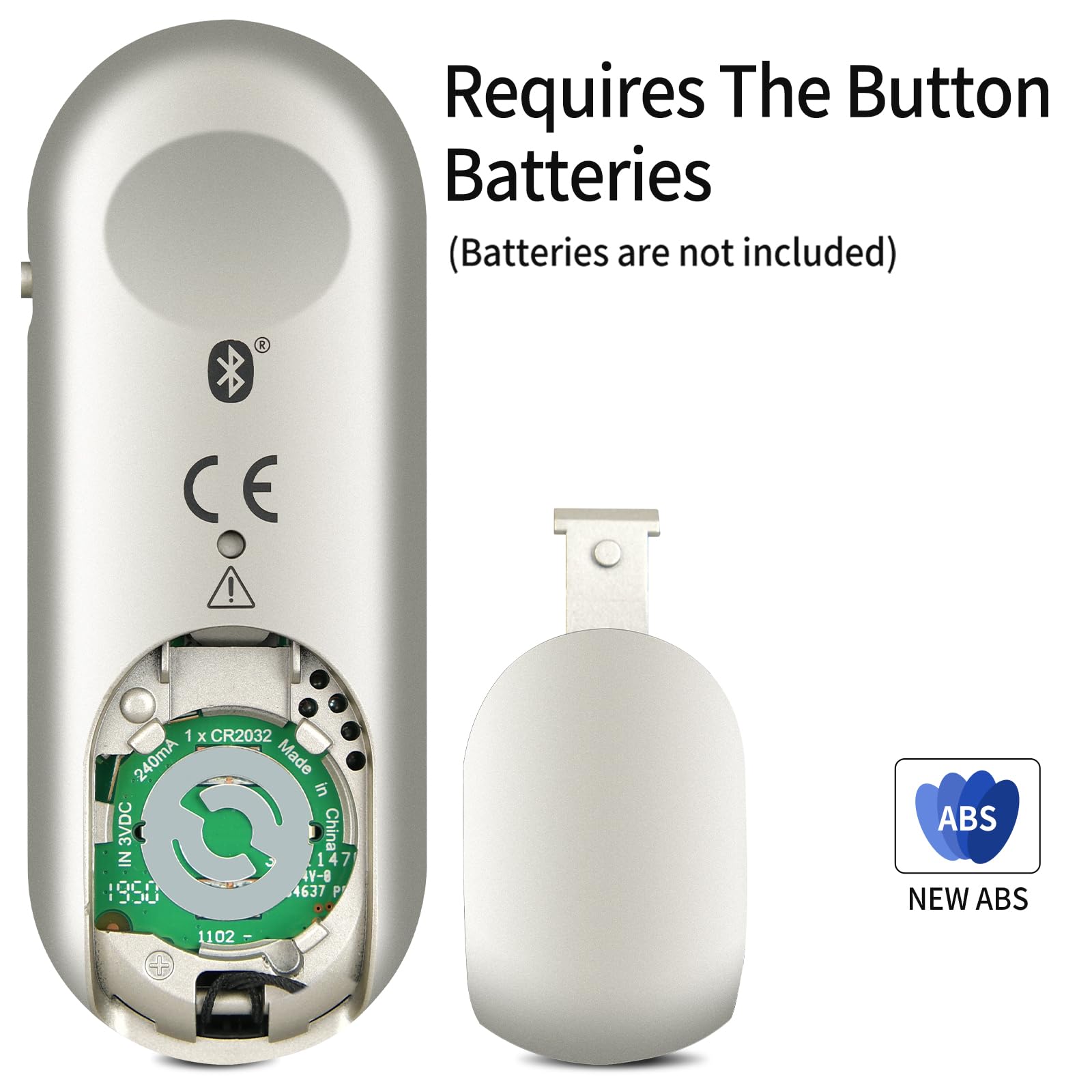 Nue Bluetooth Fernbedienung kompatibel mit Phonak Marvel & Paradise Hörgeräten (Schwarz)