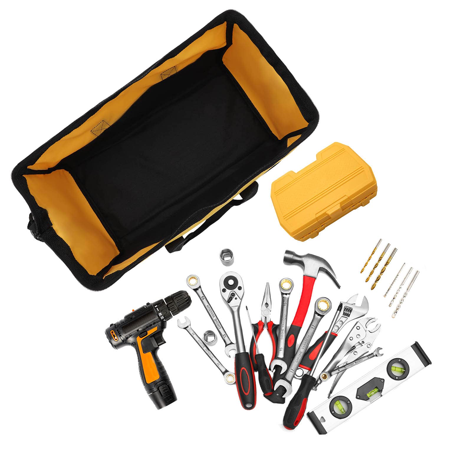 AllRight 16Inch Tool Bag Heavy Duty Multi Tool Bag Organiser