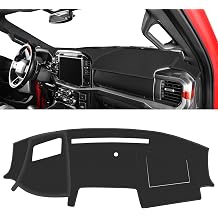 Pigenius Dash Cover for Ram 1500 2021-2026, with HUD, PU Leather