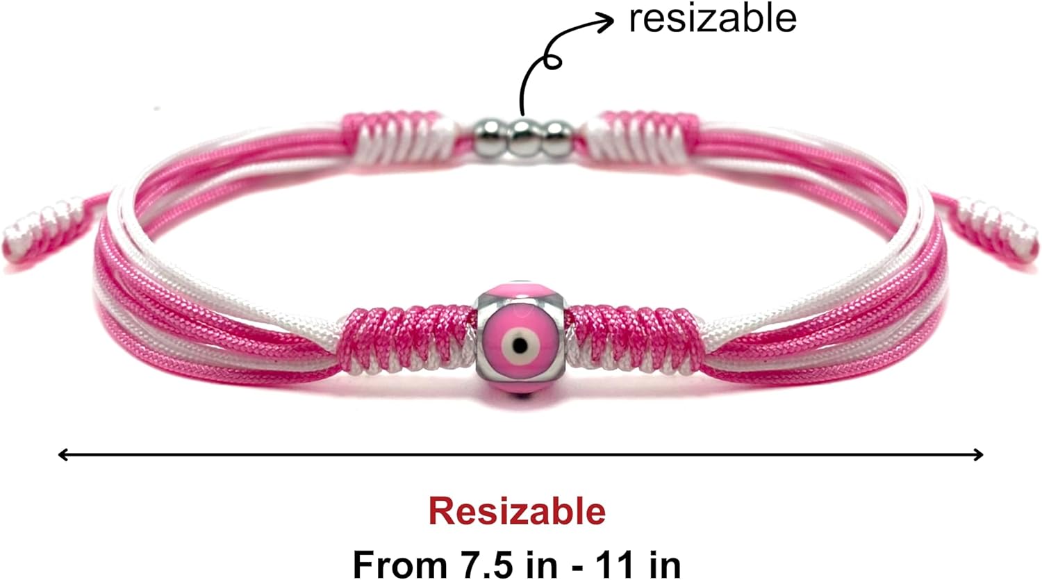 Red Religious Cross Multiple Color Bracelet, Lucky and Protection String, Inspirational Kabbalah String Of Fate, Surfer Adjustable for Men, Women, Friendship, Newborn, Pregnant - Image 6