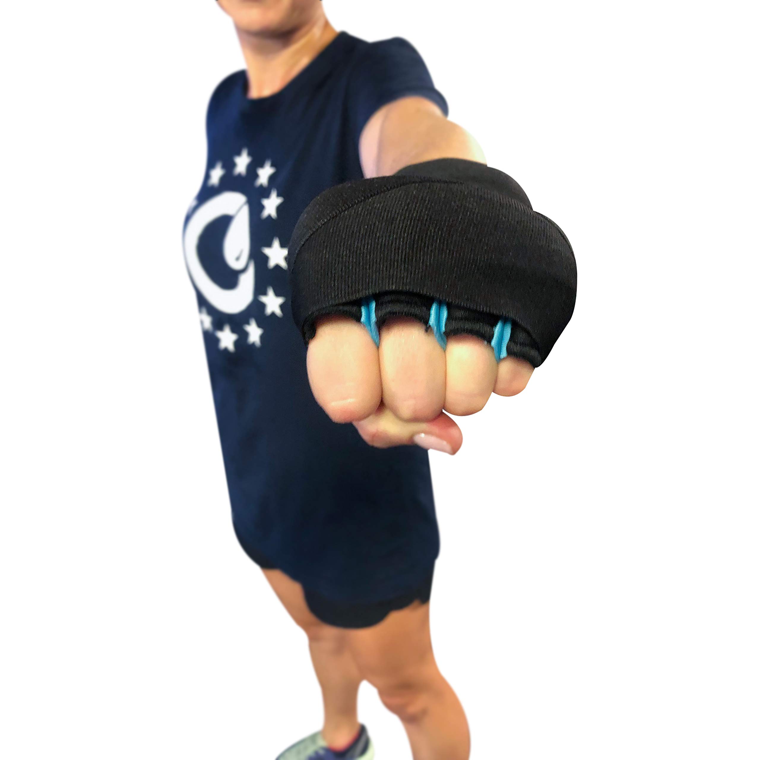 EZ-WRAP Women's PRO 2.0 Premium Hand Wraps with Gel Knuckle Protection, Hand and Wrist Support for Boxing,Kickboxing. Super Light, Comfortable and Protective Inner Hand Wraps. (Small)