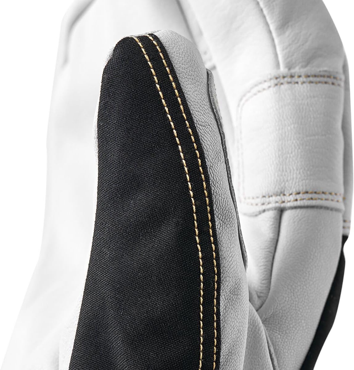 Army Leather GTX 3-Finger Mitten - Men's, Black/Natural Grey, 9