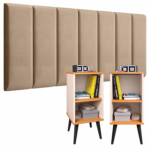 Conjunto Cabeceira Cama Casal