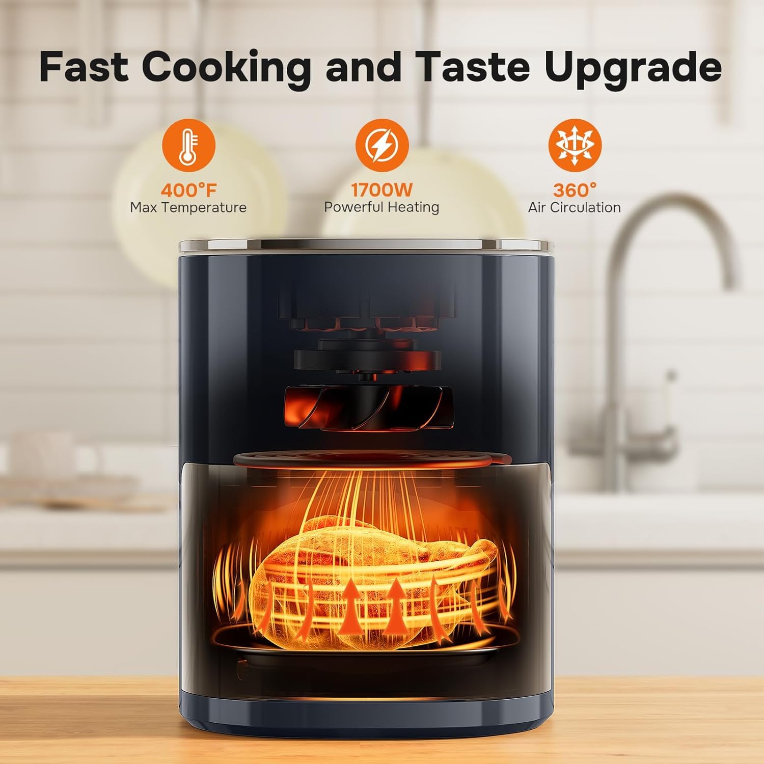ドライフードエア DF25C-S1 Amazon.com: Simple Deluxe 12-in-1 Air Fryer 6.34 Qt, Digital