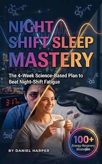 Night Shift Sleep Essentials: The 4-Week Science-Based Plan to Sleep Deep, Fall Asleep Faster, and Wake Up Rested | For Nurses, Drivers & Night Workers (Night Shift Worker's Guide Book 2)