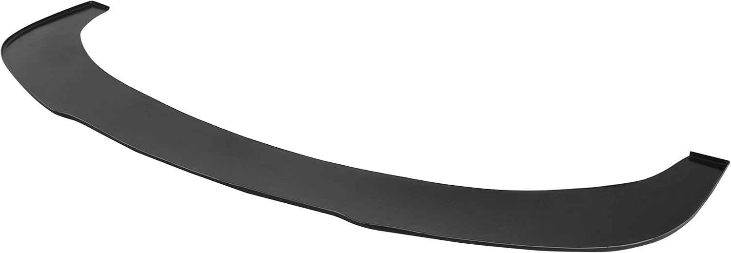 KUAFU Universal Valance Front Bumper Lip Splitter for Most Vehicles 67" x 21" Under Chin Spoiler Diffuser Protector Air Dams Body Kit Matte Black