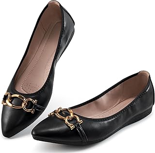 Ballet Flats Shoes for Women: Comfortable Work Dress Flats - Ladies Wedding Shoes for Walking