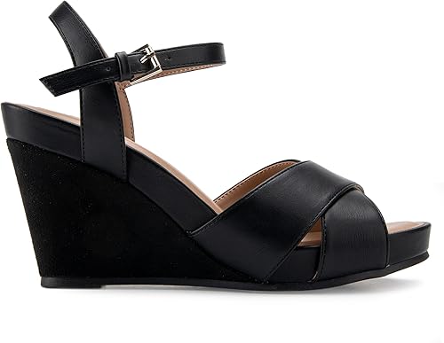 Miniatura 6 de Aerosoles PASTEL Wedge Sandal, Black Combo, 12W