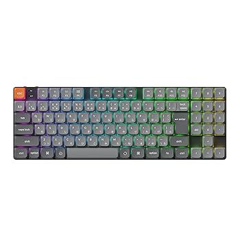 Keychron K13 Max JIS配列 茶軸ロープロファイル Keychron K13 Max QMK/VIA ワイヤレス カスタム メカニカル
