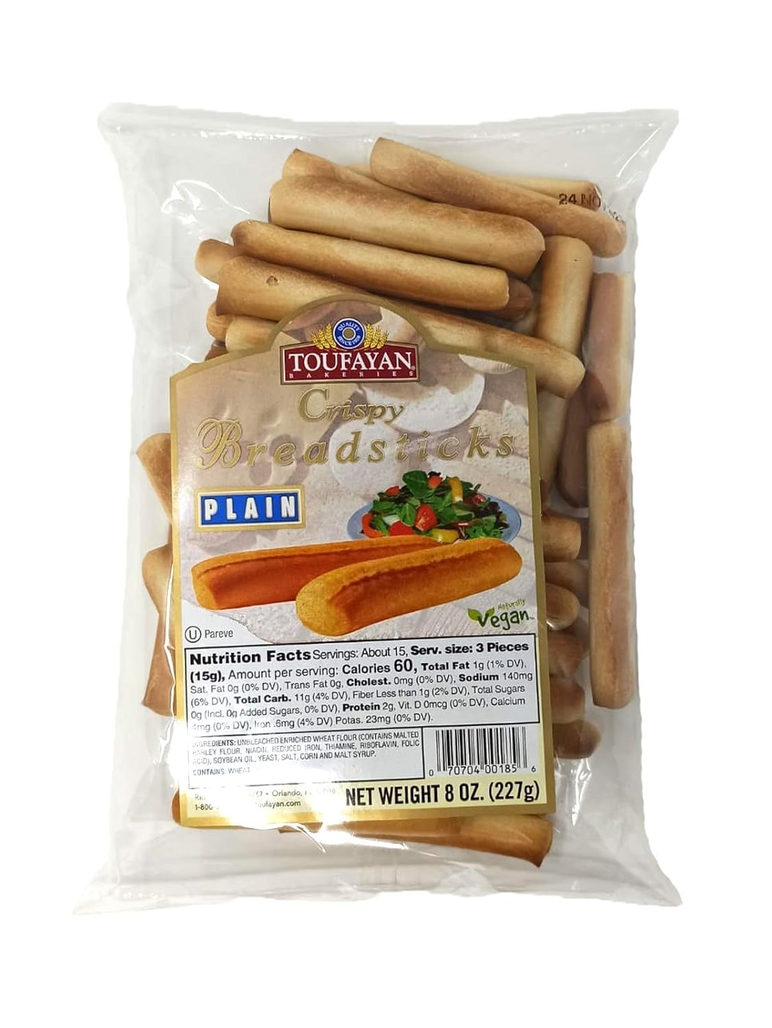 Crispy Breadsticks Toufayan crunchy Breadsticks, mini