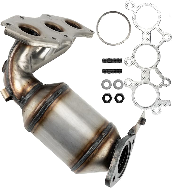 Conversor catalítico dianteiro PHILTOP em aço inoxidável para Toyota e Lexus – Aplicações 3.5L