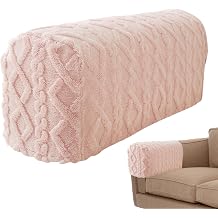 Sofa Flannel Arm Covers Recliner, Non-Slip Stability, 20x20x50cm, Arm Couch Covers, Couch Protectors, Long-Lasting, For Family Adults Men Women Home Indoor Office Bedroom