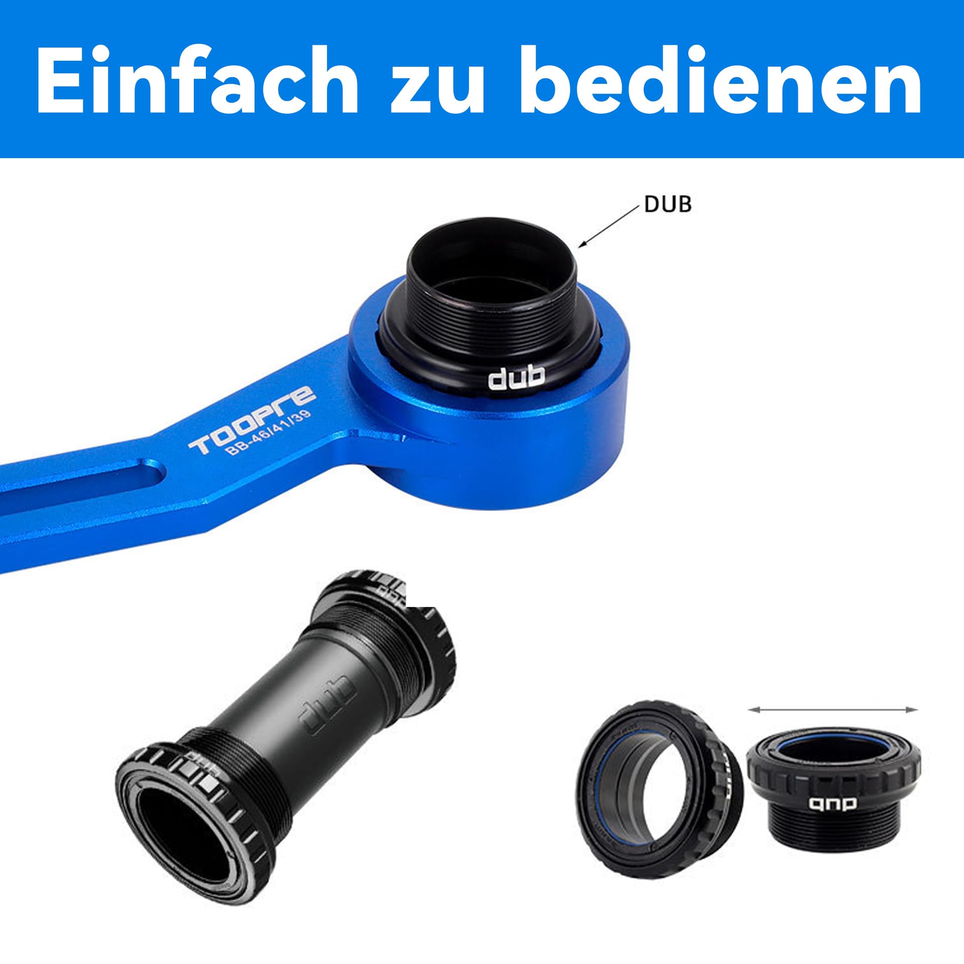 Builrand 6-in-1 Kurbelabzieher Set - Fahrrad Werkzeug Für Tretlager & Bremsscheiben