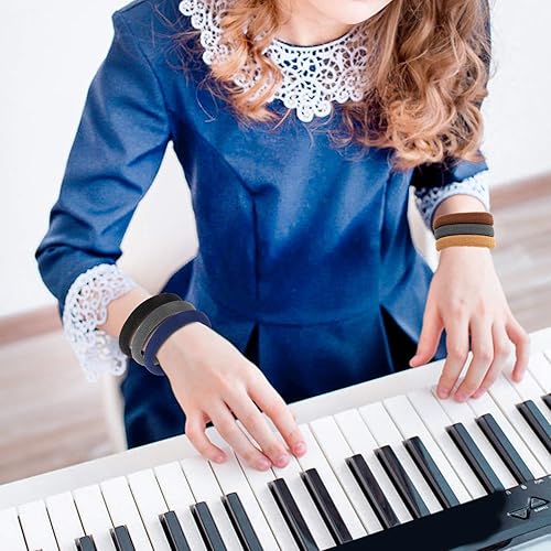 Miniatura 4 de 50 ligas negras para el cabello para mujer, bandas de algodón sin costuras, soportes elásticos para cola de caballo, no dañan el cabello grueso, 2