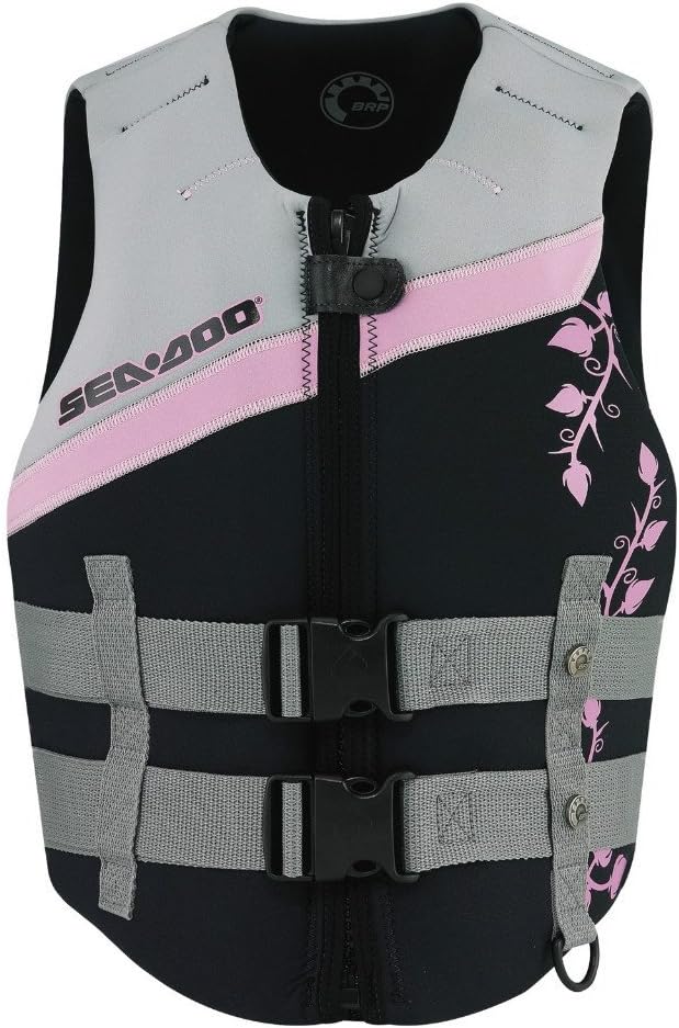 SeaDoo Ladies Neoprene Freewave Pink Life Jacket , Small