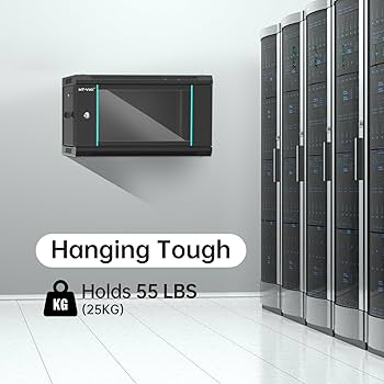 Amazon.com: MT-VIKI 6U Wall Mount Server Cabinet Network