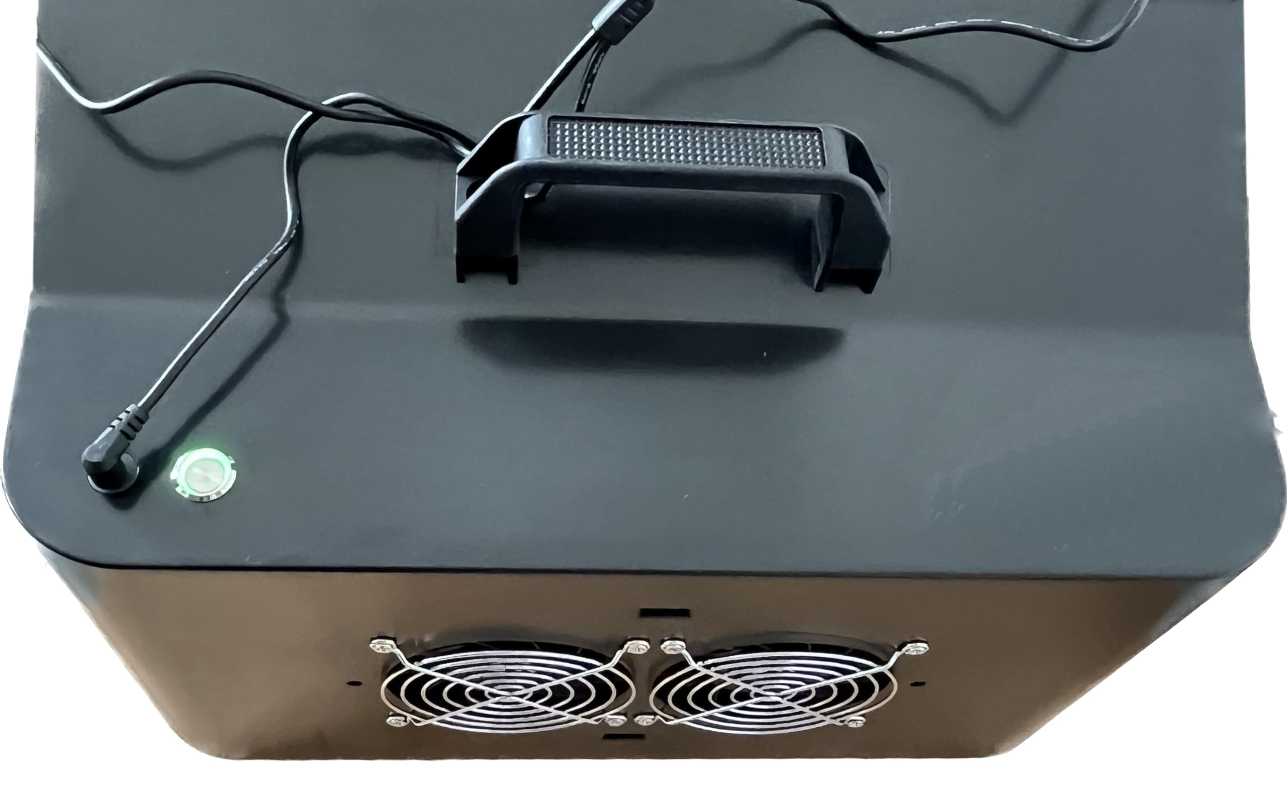 AG-310 Airbrush Spritzkabine mit Doppel-Lüfter 5,2 m³/min – Tragbare Lackierkabine mit Absaugung, LED-Beleuchtung & Filter