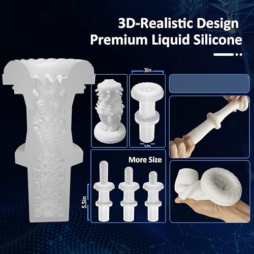 Miniatura 4 de Masturbador masculino automático, se puede utilizar en agua 7+1 modos de empuje y vibración bomba, juguete sexual para hombres, fácil de limpiar,