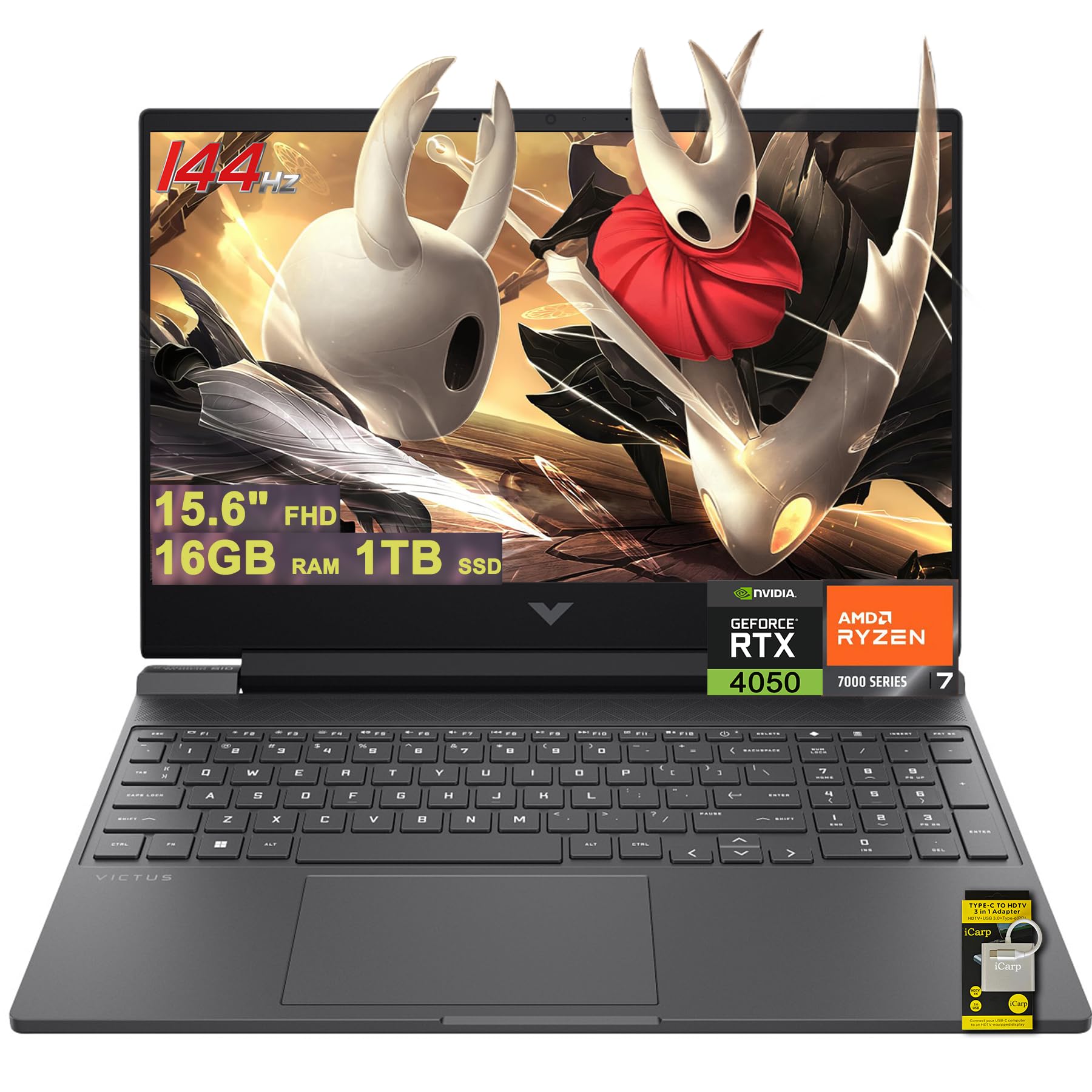 Amazon.co.jp: HP Victus 15 ゲーミングノートパソコン 15.6インチ FHD