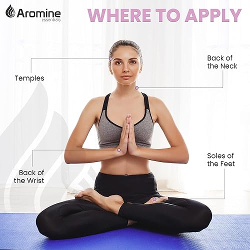 Miniatura 10 de Chill (Reductor de estrés y relajación) Aceite esencial roll-on prediluido, 0.3 fl oz (13 fl oz) 2 unidades