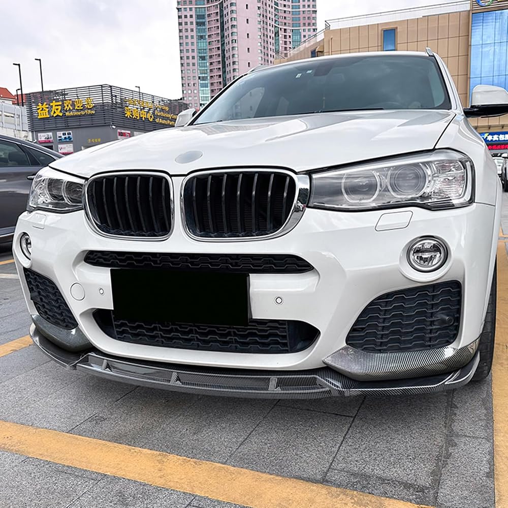 SEVOLY Auto Frontspoiler für BMW X3 F25 X4 F26 M Sport 2014 2015