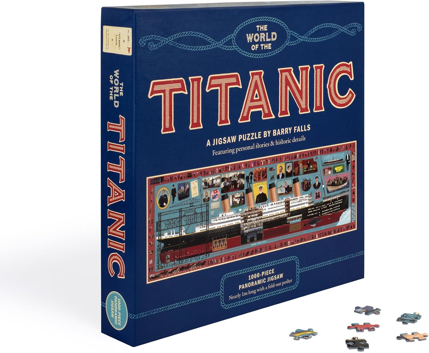 The World of The Titanic: A 1000-piece Jigsaw Puzzle by Barry Falls