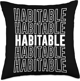 Habitable Throw Pillow