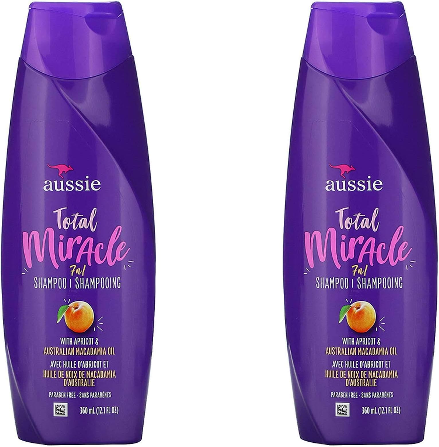 AussieTotal Miracle 7-N-1 Shampoo 12.1oz (2 Pack)