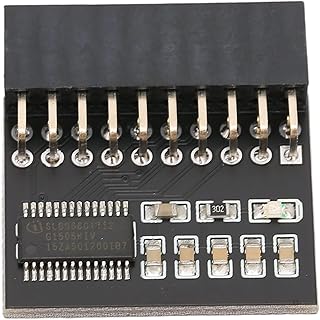 Módulo de segurança de criptografia TPM 2.0 Criptografia forte LPC 20pin TPM Componentes do sistema do módulo do processador para PC Win 7 64 bits, para Win 8.1 32 ou 64 bits, para Win 10 64 bit